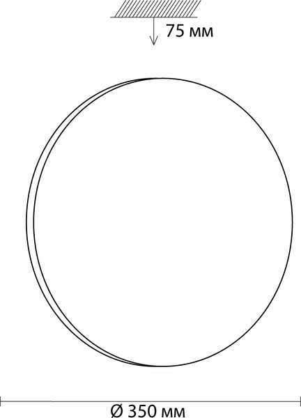 Потолочный светильник Sonex Simple 3017/CLN