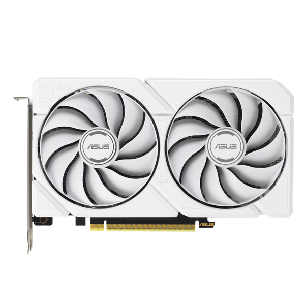 Видеокарта Asus Radeon RX 9060XT 16GB GDDR6 (DUAL-RX9060XT-16G-WHITE) - фото