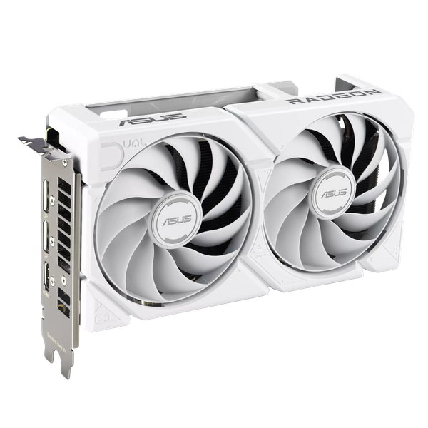 Видеокарта Asus Radeon RX 9060XT 16GB GDDR6 (DUAL-RX9060XT-16G-WHITE)