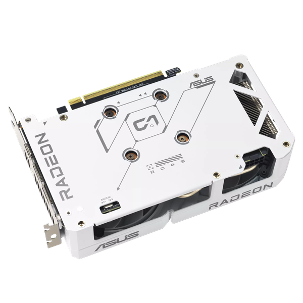 Видеокарта Asus Radeon RX 9060XT 16GB GDDR6 (DUAL-RX9060XT-16G-WHITE)