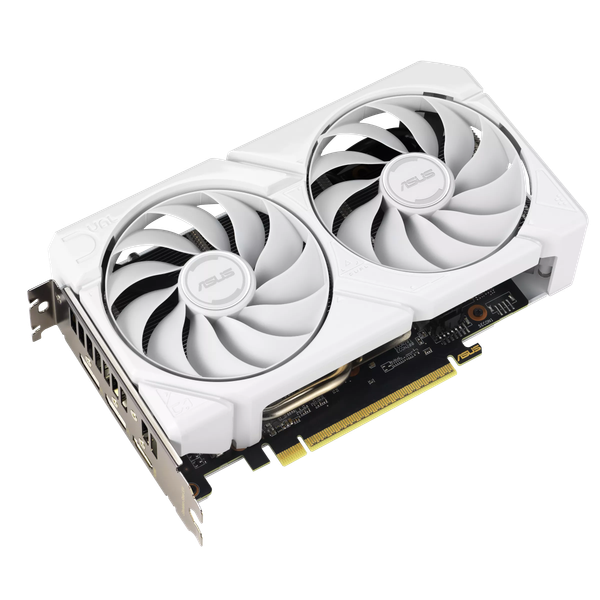 Видеокарта Asus Radeon RX 9060XT 16GB GDDR6 (DUAL-RX9060XT-16G-WHITE)