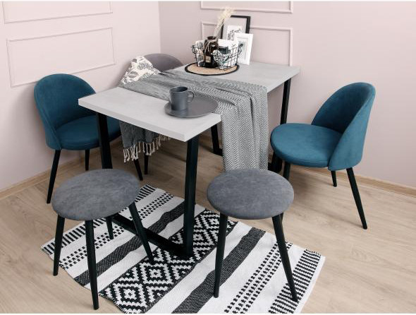 Обеденный стол Древпром Сиетл ДП1-03-07 120-160x75