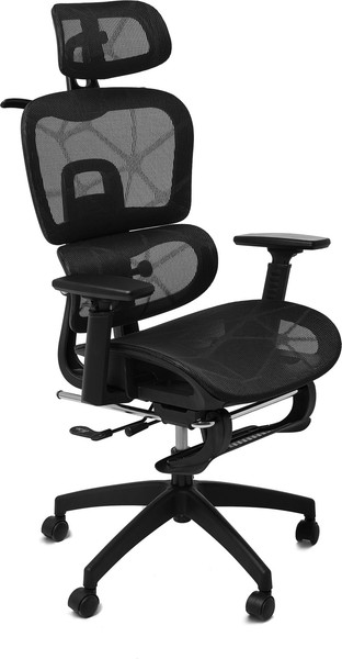 Кресло офисное Jiqiao R8014-ЧЧ - фото