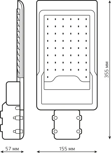 Светильник уличный Gauss 629534350