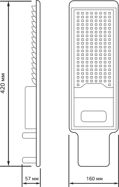 Светильник уличный Gauss 629534380