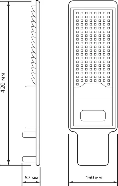 Светильник уличный Gauss 629536320