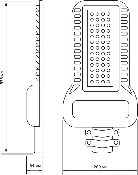 Светильник уличный Gauss Qplus 629535315
