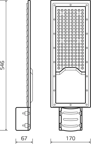Светильник уличный Gauss Avenue 629534220