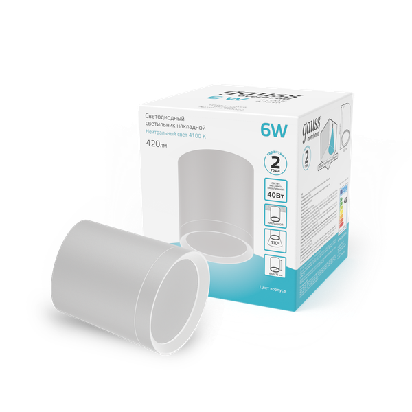 Точечный светильник Gauss Overhead HD022