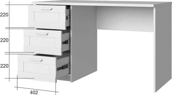 Письменный стол Anrex Скаген 3S-1