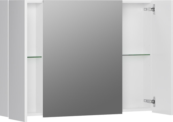 Шкаф с зеркалом для ванной Belux Неаполь ВШ 100