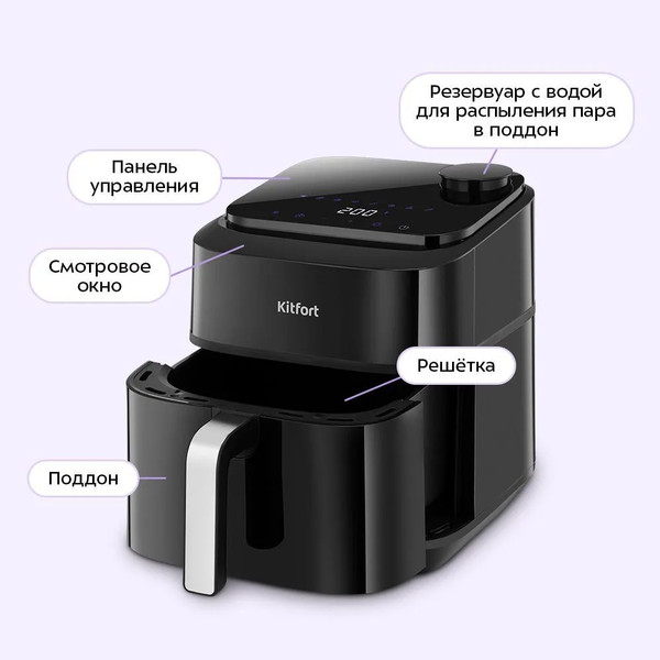 Аэрогриль Kitfort КТ-8154