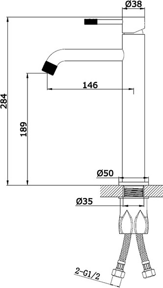 Смеситель Vieir V402512N