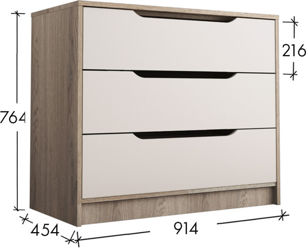 Комод Артём-Мебель Интерио-1 / СН 111.04 