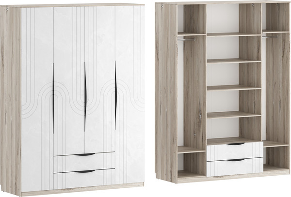 Шкаф Речицадрев Лира Р397.16