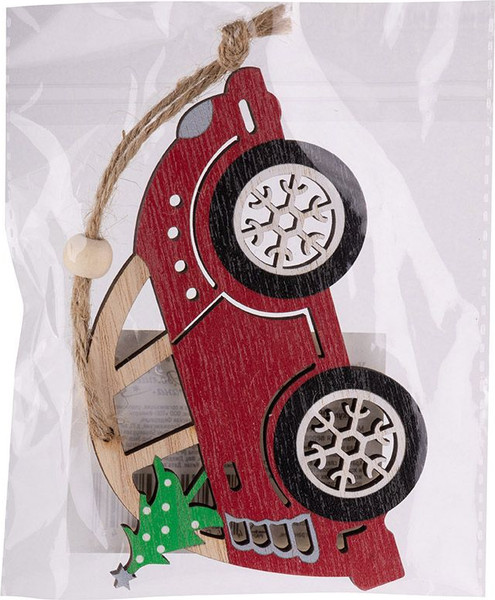 Подвеска новогодняя Волшебная страна Машинка с елкой SYMZPB-4423149 / 106442