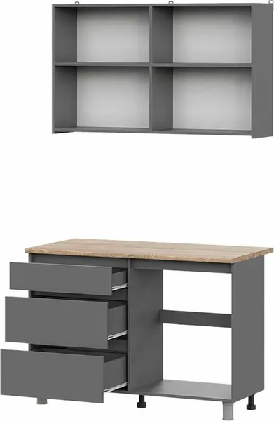 Кухонный гарнитур Mio Tesoro Денвер 1.2м Серия 2