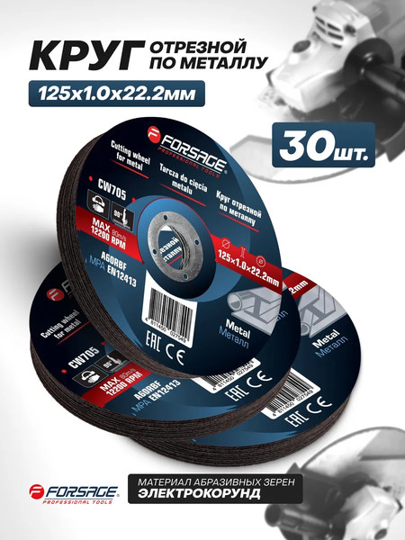 Набор отрезных дисков Forsage F-CW705