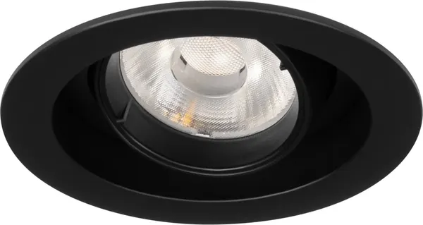 Точечный светильник Arlight MS-VORTEX-BUILT-R90-12W Warm3000 BK-BK 40 deg / 043481 - фото
