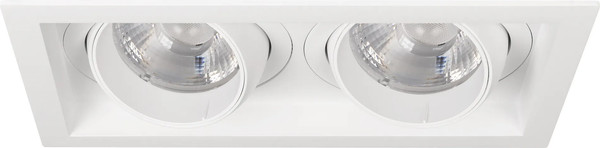 Точечный светильник Arlight MS-VORTEX-BUILT-S250x140-2x30W Day4000 WH-WH 30 deg / 057764 - фото