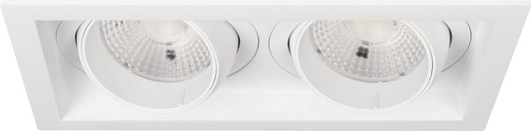 Точечный светильник Arlight MS-VORTEX-BUILT-S250x140-2x30W Day4000 WH-WH 50 deg / 042370 - фото