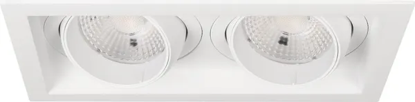 Точечный светильник Arlight MS-VORTEX-BUILT-S250x140-2x30W Warm3000 WH-WH 50 deg / 042369 - фото