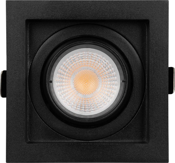 Точечный светильник Arlight MS-VORTEX-BUILT-S90x90-12W Day4000 BK-BK 40 deg / 057962 - фото