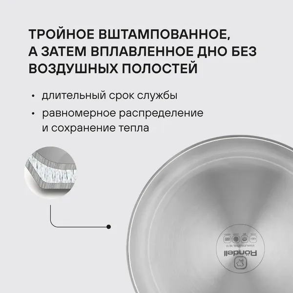 Сковорода Rondell Prime RDS-1676