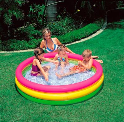 Надувной бассейн Intex Радуга / 57412NP