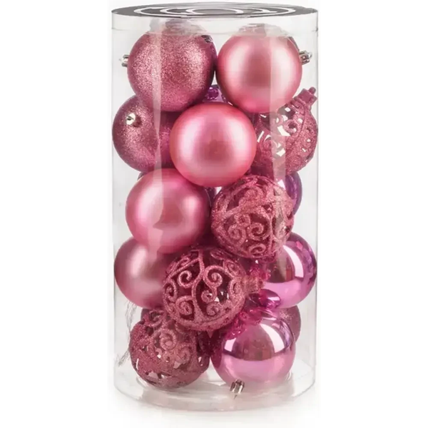 Набор шаров новогодних Ausini VT25-04005-7 - фото