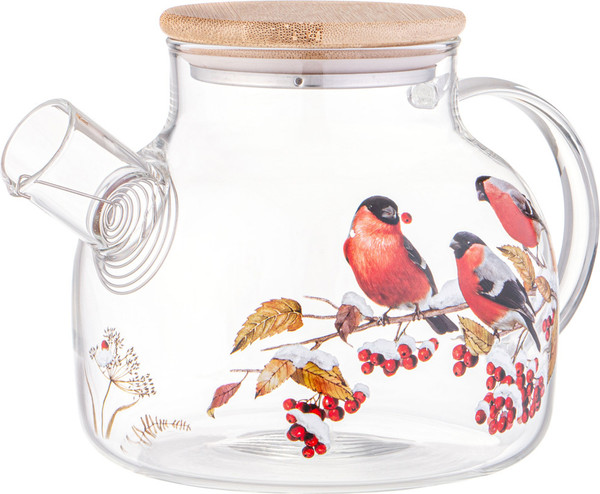 Заварочный чайник Lefard Снегири 887-459