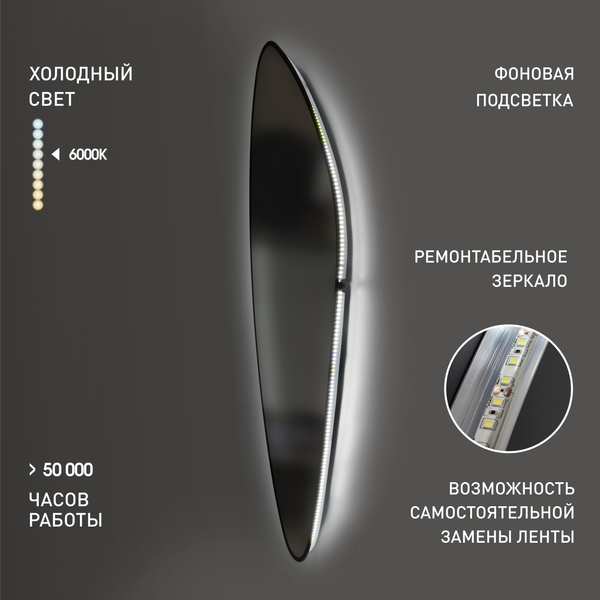 Зеркало Алмаз-Люкс Java 11055d2-6