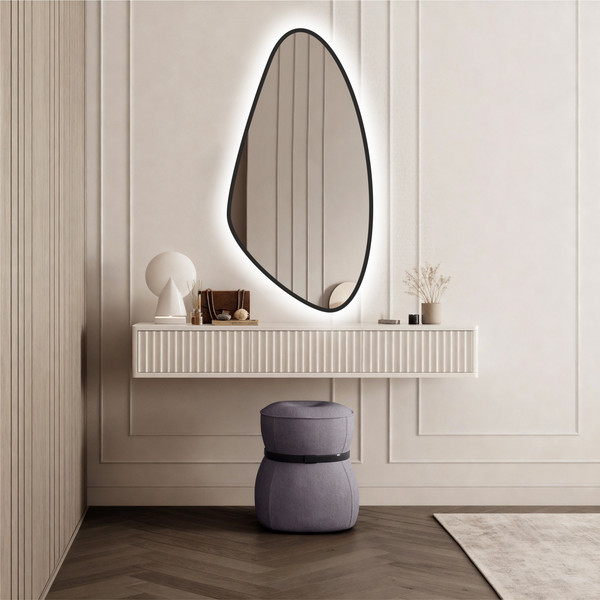 Зеркало Алмаз-Люкс Java black 11055d2-6 - фото