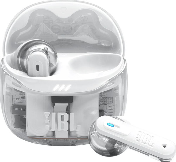 Беспроводные наушники JBL Tune Flex 2 Ghost / JBLTFLEX2GWHT  - фото