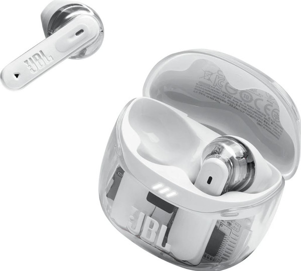 Беспроводные наушники JBL Tune Flex 2 Ghost / JBLTFLEX2GWHT 