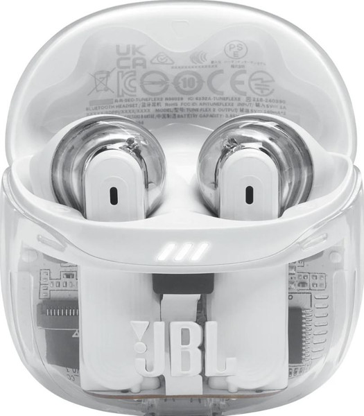 Беспроводные наушники JBL Tune Flex 2 Ghost / JBLTFLEX2GWHT 