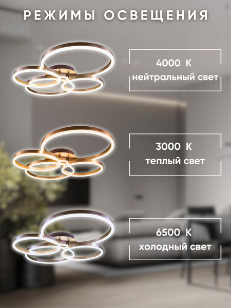 Люстра Aitin-Pro N5191/2+2