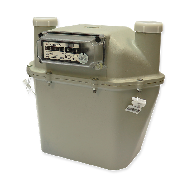 Счетчик газа бытовой БелОМО СГД-ЗТ-2-G4 / 8181-25