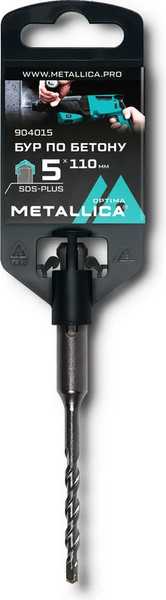 Бур Metallica SDS-plus Optima / 904015 - фото
