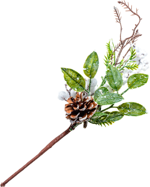 Ветка новогодняя Белбогемия BB102227 / 108737 - фото