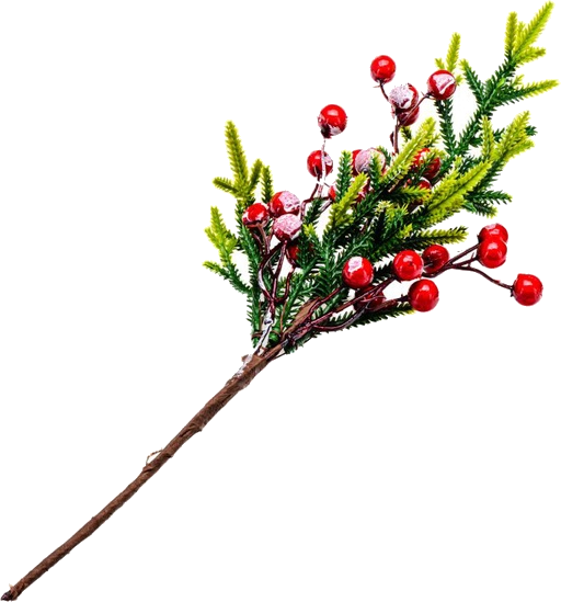 Ветка новогодняя Белбогемия BB102229 / 108739 - фото