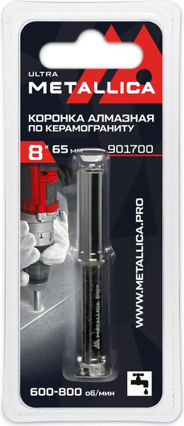 Коронка Metallica Алмазная Ultra / 901700 - фото
