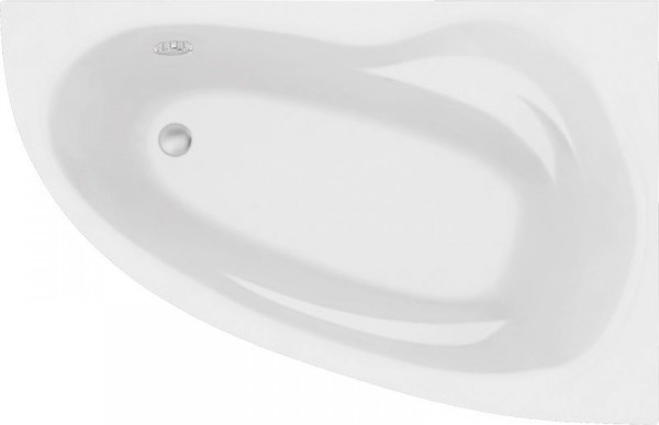 Ванна акриловая Bonito Home Emilia 140x90 R / BH-EM-103-140P/St+BH-EM-140L/P - фото