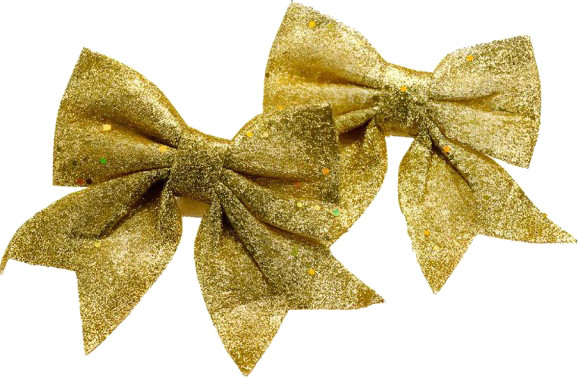 Набор новогодних подвесок Белбогемия Банты BB102242 / 108752 - фото