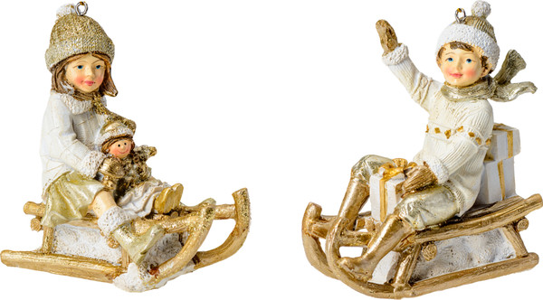 Елочная игрушка Белбогемия Новогодняя A1646027CA / 108784