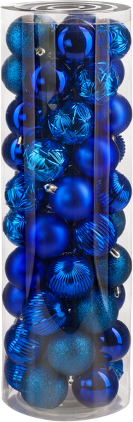 Набор шаров новогодних Ausini B8016BL - фото