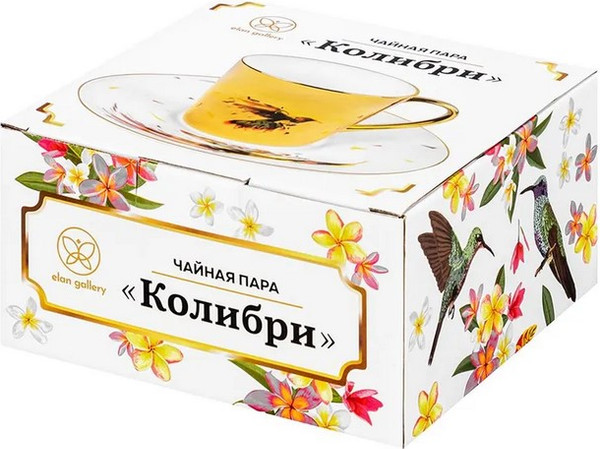 Набор для чая/кофе Elan Gallery Колибри / 730866