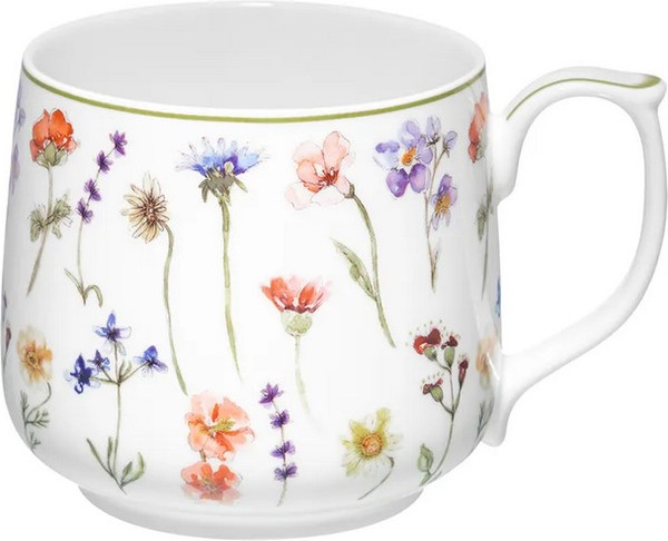 Кружка Elan Gallery Флорентина New Bone China / 730867 - фото