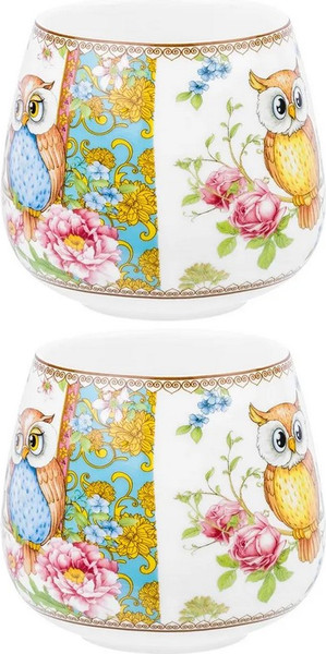 Набор кружек Elan Gallery Совушки New Bone China / 420783
