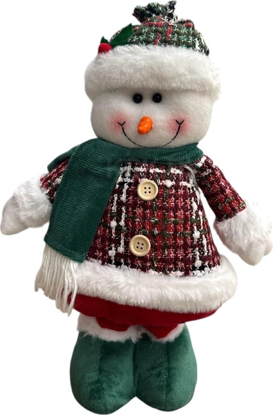 Фигура под елку Ausini Снеговик / JES246B - фото